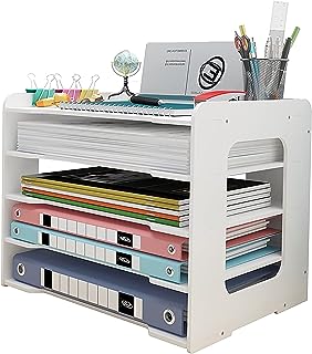 Organisateur de tiroir à lettres, support de rangement pour organisateur de bureau, porte-documents et fichiers au format a4 pour l'école de bureau à domicile (5 couches). DIAYTAR COTE D'IVOIRE est la destination idéale pour les clients qui recherchent des produits de qualité à des prix abordables en Côte d'Ivoire. La boutique propose une large gamme de produits, allant des produits alimentaires aux produits d'électronique, en passant par les vêtements et les accessoires. Les clients peuvent également profiter de services tels que la livraison à domicile et le paiement en ligne sécurisé.