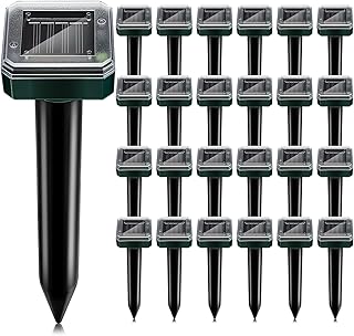 Qualirey 40 pièces répulsif à ultrasons pour campagnols répulsif à ultrasons pour extérieur imperméable à l'eau répulsif à taupes solaire répulsif à taupes pour cour pelouse jardin souris rongeurs marmottes dissuasion lutte antiparasitaire. Avec une offre sans précédent de plus de 300 000 références, DIAYTAR COTE D'IVOIRE est la boutique en ligne généraliste qui répond le mieux aux besoins des consommateurs ivoiriens. La boutique propose des produits de haute qualité à des prix compétitifs, et offre une expérience d'achat en ligne rapide, sécurisée et conviviale.