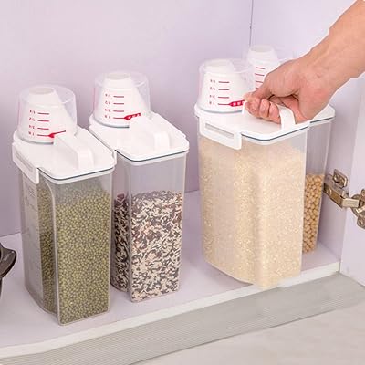 Récipients de stockage de céréales, récipients de stockage de céréales avec couvercles