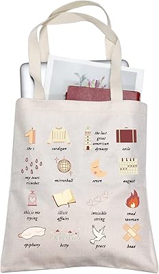 Un grand tote bag au design inspiré de l'album de tobji