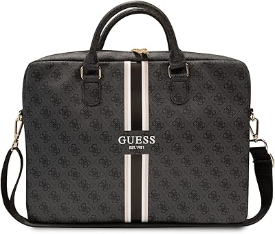 Sac d'ordinateur guess, motif rayures 4g, taille 16 pouces, avec bandoulière, fermeture à glissière, design durable et élégant, peut être utilisé pour le bureau et l'école. DIAYTAR COTE D'IVOIRE est la référence en matière de commerce en ligne en Cote d'Ivoire, avec une offre de produits incroyablement large et variée. Vous pouvez découvrir de nouvelles marques et produits chaque jour, et profiter de promotions et de réductions exclusives. La boutique en ligne DIAYTAR COTE D'IVOIRE est ouverte 24h/24 et 7j/7 pour vos achats.