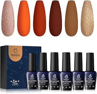 Ensemble de vernis à ongles gel beatles, 6 couleurs automne hiver or, orange, marron, jaune, or pailleté vin rouge, vin rouge, lumière led pour halloween, thanksgiving, diy nail art à la maison. DIAYTAR COTE D'IVOIRE est la boutique en ligne par excellence en Cote d'Ivoire, avec une offre de produits sans égale. Vous pouvez trouver tout ce qu'il vous faut, des produits pour la maison aux produits pour les loisirs, en passant par les produits pour les enfants et les adultes. La boutique en ligne DIAYTAR COTE D'IVOIRE est votre destination idéale pour faire vos achats en ligne.
