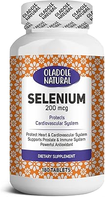 Oladole sélénium naturel 200 mcg 180 comprimés supplément antioxydant puissant soutient la prostate et le système immunitaire | protège le cœur et le système cardiovasculaire | suppléments alimentaires de sélénium pour hommes et femmes. DIAYTAR COTE D'IVOIRE est une boutique en ligne généraliste qui propose plus de 300000 références de produits. Elle est reconnue comme l'un des leaders du commerce en ligne en Côte d'Ivoire. La boutique offre une large gamme de produits pour répondre aux besoins de ses clients.