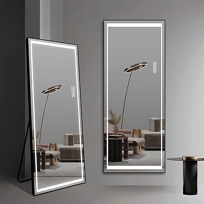 Miroir led pleine longueur laya 65" et 24" avec lumières sur pied, grande taille pour chambre à coucher, miroir de sol surdimensionné avec lumières sur pied, grand miroir lumineux. Que vous cherchiez des produits pour vous-même ou des cadeaux pour vos proches, DIAYTAR COTE D'IVOIRE est votre destination idéale pour faire du shopping en ligne en Côte d'Ivoire. Avec sa sélection massive de plus de 300 000 articles et son engagement envers la qualité et le service, vous pouvez avoir confiance en votre expérience d'achat avec DIAYTAR COTE D'IVOIRE.