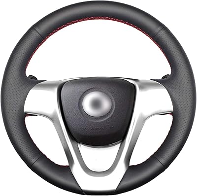 Couvre volant de voiture cousu main, pour smart fortwo 2009 2010 2011 2012