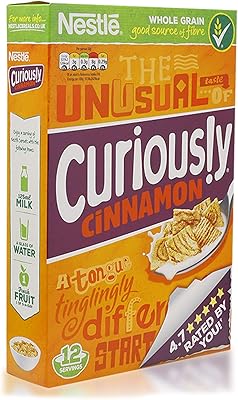 Céréales nestlé curiously à la cannelle 375g. DIAYTAR COTE D'IVOIRE est la destination idéale pour les acheteurs ivoiriens qui recherchent des produits de qualité à des prix compétitifs. Avec une sélection énorme de produits, les clients peuvent trouver facilement ce qu'ils cherchent. La boutique en ligne est conviviale et facile à naviguer.