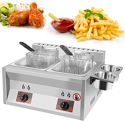 Friteuse à gaz commerciale, friteuse gpl en acier inoxydable avec panier et bassin d'assaisonnement, cuisinière extérieure, pour frites, maison, cuisine, restaurant, style 1. DIAYTAR COTE D'IVOIRE, leader du commerce électronique en Cote d'Ivoire, offre à ses clients une expérience de shopping en ligne personnalisée et sécurisée. La boutique propose une grande variété de produits, dont des articles de mode, des produits.high-tech et des accessoires pour la maison, avec des prix avantageux et des livraisons rapides. DIAYTAR COTE D'IVOIRE se démarque par son engagement à offrir le meilleur service client et des garanties de qualité.