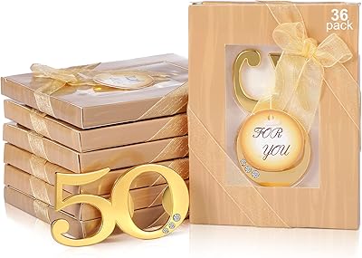 36 ouvre-bouteilles de bière 50e anniversaire pour cadeaux de fête du 50e anniversaire ou 50e anniversaire de mariage, souvenirs d'invités, or rose. DIAYTAR COTE D'IVOIRE est une boutique en ligne généraliste qui propose plus de 300 000 références de produits divers. Elle est devenue la boutique leader en Côte d'Ivoire en offrant une large gamme de produits à des prix compétitifs. La qualité de ses services et la fiabilité de ses livraisons ont contribué à sa réussite.
