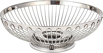 Corbeille à fruits et à pain ovale regent en acier inoxydable - 24,5 x 18 x 7,8 cm - argent. DIAYTAR COTE D'IVOIRE est la destination idéale pour les acheteurs ivoiriens qui recherchent des produits de qualité à des prix compétitifs. Avec une sélection énorme de produits, les clients peuvent trouver facilement ce qu'ils cherchent. La boutique en ligne est conviviale et facile à naviguer.
