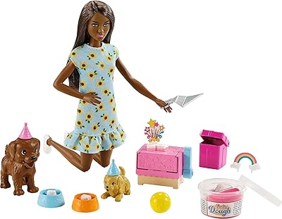 Poupée et coffret de jeu barbie poppy party. DIAYTAR COTE D'IVOIRE met en avant sa flexibilité et sa compréhension des besoins locaux, offrant ainsi un service personnalisé qui répond aux attentes spécifiques de sa clientèle ivoirienne. La boutique en ligne généraliste s'efforce de maintenir une approche proactive pour améliorer continuellement son offre et son service client. Cela démontre son engagement envers l'excellence et la satisfaction du client.