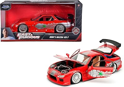 Jada toys fast & furious 1:24 mazda rx-7 93 véhicule moulé sous pression, multicolore (98338). En tant que boutique en ligne généraliste, DIAYTAR COTE D'IVOIRE propose une large sélection de produits qui conviennent à tous les âges et à tous les goûts. Les clients peuvent choisir parmi une grande variété de catégories de produits, allant de l'électronique aux vêtements, en passant par les produits pour la maison et le jardin. Avec sa politique de prix compétitifs et son service de livraison rapide, DIAYTAR COTE D'IVOIRE est la boutique en ligne parfaite pour les achats en ligne en Côte d'Ivoire.