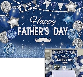Xckali bleu argent joyeux fête des pères fond j'aime papa paillettes ballons étoiles décoration merci papa fête toile de fond gâteau table bannière booth accessoires (7x5ft). DIAYTAR COTE D'IVOIRE est une boutique en ligne généraliste qui offre plus de 300 000 références de produits, faisant d'elle le leader du e-commerce en Côte d'Ivoire. Elle propose une large gamme de produits allant de l'électronique à la mode en passant par les produits alimentaires. Avec une telle offre, les clients peuvent trouver tout ce dont ils ont besoin sous un même toit.