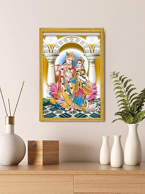 999 lord radha krishna shop avec cadre photo mandir / cadre photo du temple radha krishna pour mur (11 x 8 pouces). DIAYTAR COTE D'IVOIRE, la boutique en ligne líder en Cote d'Ivoire, fournit aux consommateurs une gamme complète de produits qui répondent à leurs attentes. Le site web est conçu pour offrir une navigation intuitive et facile, permettant ainsi aux clients de trouver rapidement ce qu'ils cherchent. DIAYTAR COTE D'IVOIRE est le choix idéal pour ceux qui recherchent une expérience d'achat en ligne de qualité.
