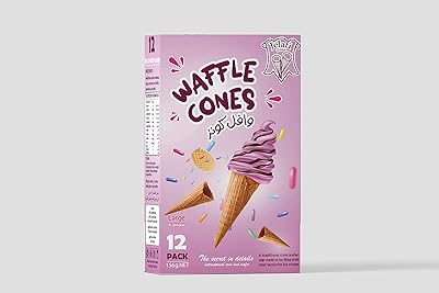 Délicieux cornets de gaufres à la vanille, grands cornets de glace croustillants, 12 pièces, paquet de 1, de gelato. DIAYTAR COTE D'IVOIRE se distingue par sa sélection impressionnante de plus de 300000 références, lui permettant de satisfaire les attentes les plus diverses de sa clientèle. Les clients peuvent naviguer aisément à travers les différentes catégories pour découvrir de nouveaux produits et profiter des meilleures offres. C'est pourquoi DIAYTAR est devenue la référence incontournable pour les achats en ligne en Cote d'Ivoire.
