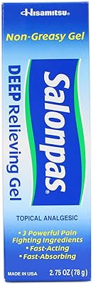 Gel soulagement profond salonpas, 78 g (paquet de 4)