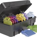 Ensemble de rangement d'accessoires pour tondeuse wahl original avec peignes guide