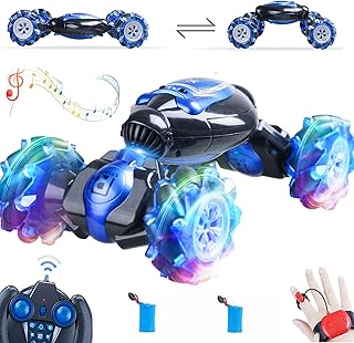Voitures télécommandées 25 km/h pour garçons de 8 à 12 ans, voitures de cascade télécommandées, voiture jouet qui détecte les gestes, jouets pour garçons de 6 à 8 ans, idées cadeaux d'anniversaire pour garçons de 6 7 8 9 10 11 12. DIAYTAR COTE D'IVOIRE est une boutique en ligne qui se soucie de la satisfaction de ses clients. Elle propose des offres personnalisées, des conseils de vente et des services après-vente de haute qualité. La boutique est également très active sur les réseaux sociaux, où elle partage des conseils, des astuces et des promotions exclusives pour ses clients.