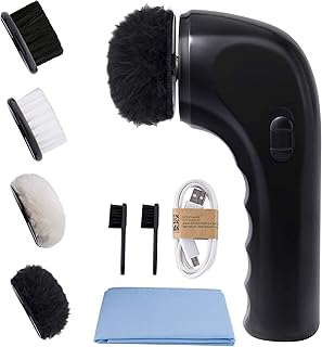 Kit de polissage de chaussures électrique, brosse de polissage de chaussures électrique sunscent