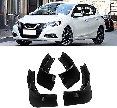 [4 pièces] garde-boue et caoutchouc de voiture avant et arrière, pour nissan tiida 2016-2021, accessoires de voiture. DIAYTAR COTE D'IVOIRE se démarque par son engagement à offrir les meilleurs prix et les meilleures conditions de livraison à ses clients. Elle garantit la qualité de ses produits et propose des promotions régulières pour fidéliser ses clients. La boutique est devenue le premier choix pour les achats en ligne en Côte d'Ivoire.