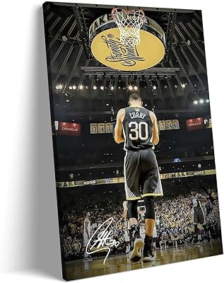 Affiche stephen curry sur toile - décoration murale de basket-ball pour salon, chambre à coucher, bureau - emxee (40,6 x 61 cm - sans cadre, b). La boutique en ligne DIAYTAR COTE D'IVOIRE se distingue par sa large gamme de produits et son engagement à offrir des services de qualité supérieure. Elle propose une expérience d'achat aisée et sécurisée, avec des options de paiement flexibles et des livraisons rapides. Cela fait d'elle la destination préférée pour les consommateurs ivoiriens.