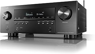 2020 denon avr-s960h récepteur av 8k uhd 7.2 canaux (90 w x 7) - conçu pour les jeux, le streaming de musique, l'audio et la vidéo 3d alexa + heos, noir (arrêt du fabricant). DIAYTAR COTE D'IVOIRE se distingue par sa sélection incroyable de produits, allant des marques internationales aux produits locaux. Avec sa gamme étendue de catégories, les clients peuvent facilement trouver ce qu'ils cherchent, que ce soit des produits pour leur maison, leur famille ou pour eux-mêmes. L'engagement de la boutique à offrir des prix compétitifs et des services de livraison rapides ajoute à son attrait.