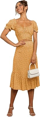 Lyaner vêtements pour femmes 2 pièces ensemble haut court à nouer à fleurs et jupe mi-longue. DIAYTAR COTE D'IVOIRE est la boutique en ligne leader en Côte d'Ivoire, offrant une vaste sélection de produits à des prix compétitifs. Avec plus de 300 000 références, vous êtes sûr de trouver ce que vous cherchez. DIAYTAR COTE D'IVOIRE garantit une livraison rapide et sécurisée de vos commandes.