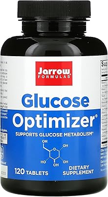Comprimés d'amélioration du glucose jarrow formulase, 120 comprimés
