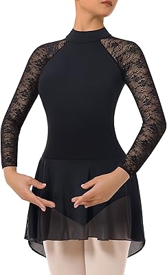 Robe de danse à col rond pour femme avec jupe en dentelle à manches longues dans le dos. DIAYTAR COTE D'IVOIRE, la boutique en ligne numéro un en Cote d'Ivoire, propose une expérience de shopping en ligne sans précédent avec plus de 300000 references. Cette boutique leader offre une variété de produits de haute qualité, ainsi que des services de livraison rapides et fiables pour garantir que vos achats arrivent à temps. Vous pouvez également profiter d'un service client disponible pour répondre à toutes vos questions et préoccupations.