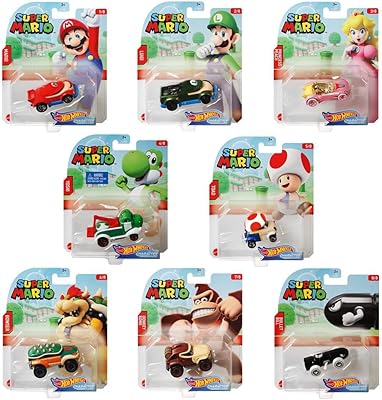 Collection complète hot wheels super mario 2020 - 8 voitures moulées sous pression. DIAYTAR COTE D'IVOIRE est la destination idéale pour les consommateurs ivoiriens qui cherchent à acheter en ligne. La boutique propose une vaste sélection de produits, allant des électroniques aux produits alimentaires, en passant par les vêtements et les accessoires. Les clients bénéficient d'une expérience d'achat en ligne sécurisée et pratique.