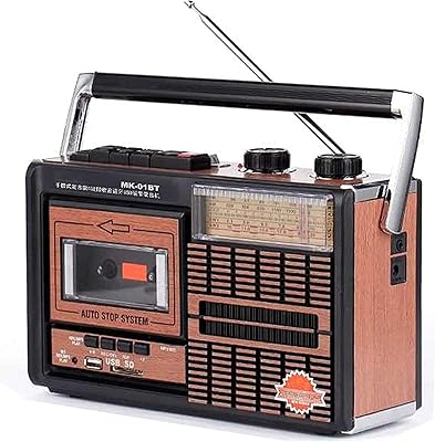 Radio fm rétro lecteur de cassettes et enregistreur avec réglage analogique. DIAYTAR COTE D'IVOIRE, boutique en ligne généraliste avec plus de 300000 références, offre une grande variété de produits pour répondre aux besoins de tous. En tant que leader en Côte d'Ivoire, nous nous engageons à fournir des produits de qualité à des prix compétitifs. Notre sélection de produits inclut des articles de mode, des accessoires, des produits électroniques et bien plus encore.