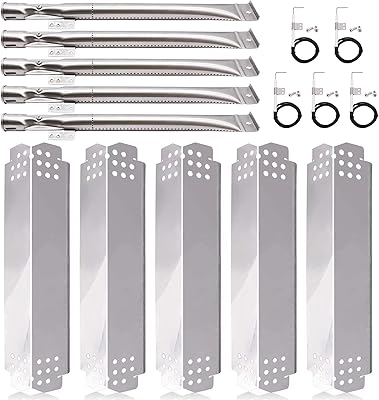 Pièces de rechange pour barbecue nexgrill 5 brûleurs 720-0888, 720-088n, nexgrill 4 brûleurs 720-0830h, member mark 720-0882d, plaques chauffantes en acier inoxydable, tuyaux moal et kit de remplacement de gril.. Grâce à son site web intuitive et facile à naviguer, DIAYTAR COTE D'IVOIRE permet aux clients de trouver rapidement les produits qu'ils souhaitent, quel que soit leur niveau d'expertise en matière de technologie. L'engagement de la boutique en ligne généraliste en faveur de la qualité et de la satisfaction des clients a contribué à sa position de leader sur le marché ivoirien.