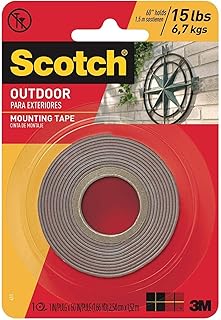 Ruban de montage permanent 3m scotch 411p