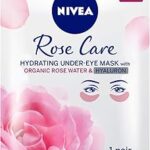 Masque hydratant sous les yeux nivea rose care à l'eau de rose biologique