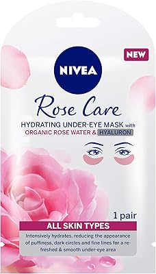 Masque hydratant sous les yeux nivea rose care à l'eau de rose biologique