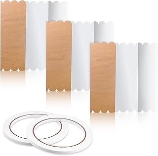 Panneau d'affichage à trois volets en carton blanc pliable en 3 pièces