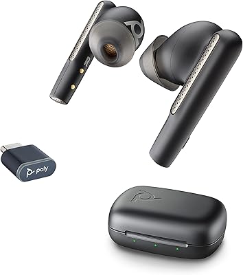 Écouteurs sans fil poly voyager free 60 uc (plantronics) – micros antibruit