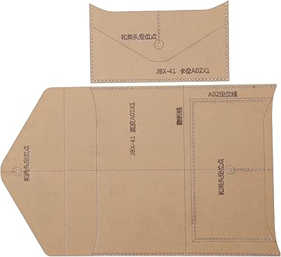 Modèle de bricolage en acrylique modèle de sac d'enveloppe ensemble de modèles de portefeuille. DIAYTAR COTE D'IVOIRE est la boutique en ligne de référence en Côte d'Ivoire, proposant une gamme incroyable de produits pour répondre à tous les besoins. De l'électroménager à la téléphonie, en passant par les articles de sport et de loisirs, elle offre tout ce dont vous avez besoin. La boutique propose également des offres spéciales et des promotions régulières.