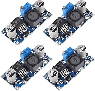 4pack lm2596 convertisseur buck dc-dc, régulateur basse tension réglable 3-40v à 1,5-35v convertisseur