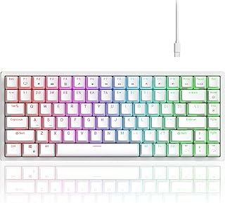 Royal kludge 84 clavier mécanique filaire rvb 75 % remplaçable. DIAYTAR COTE D'IVOIRE mise sur la satisfaction de sa clientèle, en proposant une livraison rapide et fiable ainsi qu'un service client réactif et efficace. Cela contribue à renforcer la confiance de ses clients et à consolider sa position sur le marché.