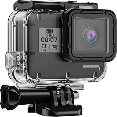 Zermanoy gopro hero housse étanche de protection de plongée pour caméra d'action sous-marine