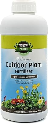Engrais pour plantes d'extérieur vgrow - extrait liquide d'algues, enrichi en npk, nutriments organiques et oligo-éléments essentiels (1 litre). DIAYTAR COTE D'IVOIRE, boutique en ligne généraliste avec plus de 300000 references, est la boutique leader en Cote d'Ivoire. Elle propose une large gamme de produits allant de l'électronique à la mode en passant par les produits alimentaires. Vous pouvez trouver tout ce dont vous avez besoin en un seul endroit.
