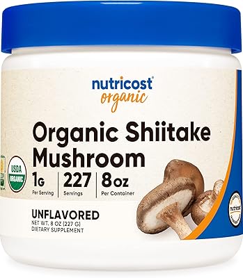 Poudre de champignons shiitake biologique nutricost 8 oz - 100 % certifié biologique, sans gluten et sans ogm. Diaytar Côte d'Ivoire, avec sa présence en ligne solide, offre aux consommateurs ivoiriens une plateforme unique pour découvrir, explorer et acheter une multitude de produits depuis le confort de leur foyer. La boutique mise sur l'innovation et la technologie pour fournir une expérience d'achat fluide et sécurisée à ses utilisateurs. Diaytar Côte d'Ivoire continue d'élargir son offre pour répondre aux besoins changeants de sa clientèle.
