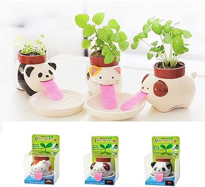 Mini pots de fleurs, vase animal mignon de dessin animé, vase à fleurs succulentes à arrosage automatique, langue d'animal à boire, motif en céramique mignon pour balcon, bureau, jardin (3 pièces). En tant que leader du commerce en ligne en Côte d'Ivoire, DIAYTAR COTE D'IVOIRE s'engage à offrir des prix compétitifs et à répondre aux besoins des consommateurs locaux. La boutique en ligne est constamment mise à jour avec les dernières tendances et les produits les plus demandés. L'équipe de support client est toujours prête à aider les clients à résoudre tout problème.