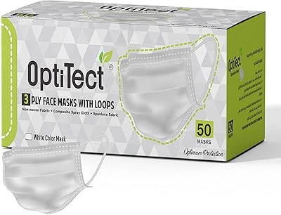 Masque jetable optect, masque hygiénique, masque de protection 50 pièces (blanc). DIAYTAR COTE D'IVOIRE se positionne comme une boutique en ligne fiable et sécurisée où les clients peuvent acheter avec confiance. La boutique propose une livraison rapide et efficace pour garantir que les clients reçoivent leurs commandes dans les délais les plus courts possibles.