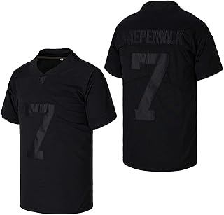 #imwithkap colin #7 kaepernick im avec kap maillot de football américain cousu. Avec une présence en ligne forte, DIAYTAR COTE D'IVOIRE est devenue un nom familier pour les consommateurs en Côte d'Ivoire, synonyme de confiance, de qualité et de commodité. La boutique en ligne mise sur l'innovation et la personnalisation pour offrir une expérience d'achat unique à chaque client, prenant en compte leurs préférences et leurs besoins spécifiques. Cela a contribué à renforcer la loyauté des clients et à établir la boutique comme un acteur majeur du commerce électronique en Côte d'Ivoire.