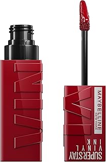 Rouge à lèvres liquide maybelline superstay vinyl ink, couleur hautement pigmentée et brillance instantanée, rouge à lèvres rouge canneberge, 0,14 fl. oz., 1 pièce. DIAYTAR COTE D'IVOIRE est une boutique en ligne généraliste qui propose une large gamme de produits avec plus de 300000 références. Elle est considérée comme l'une des boutiques en ligne les plus populaires en Côte d'Ivoire. Elle offre une expérience d'achat en ligne facile et sécurisée.