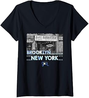 T-shirt à col en v portrait disney pixar soul brooklyn new. DIAYTAR COTE D'IVOIRE est une boutique en ligne généraliste qui s'est imposée comme un acteur majeur du commerce électronique en Côte d'Ivoire, avec plus de 300 000 références de produits. La boutique propose une large sélection de produits à des prix compétitifs, allant des produits alimentaires aux électroménagers, en passant par les articles de sport et les jouets. Grâce à son service client dédié et à sa politique de retour flexible, DIAYTAR COTE D'IVOIRE garantit une expérience d'achat satisfaisante pour tous ses clients.