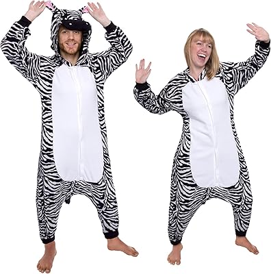 Pyjama onesie, pyjama adulte unisexe, costume animal adulte unisexe, vêtements de nuit à capuche (zèbre, l). DIAYTAR COTE D'IVOIRE se distingue par sa capacité à offrir une large gamme de produits de qualité à des prix compétitifs, répondant ainsi aux besoins des consommateurs ivoiriens. Avec plus de 300 000 références, cette boutique en ligne généraliste est devenue incontournable pour les achats en ligne. Les clients apprécient la facilité d'utilisation du site web et la rapidité de livraison.