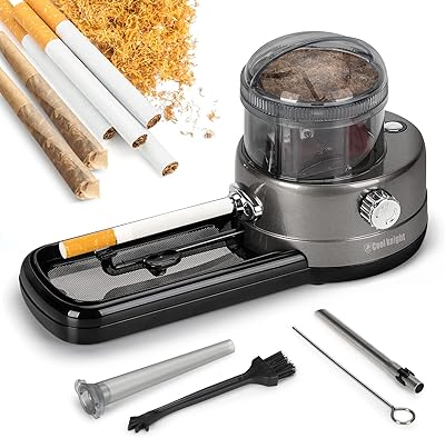 Machine à rouler les cigarettes électrique cool knight, la machine à injecteur de tabac portable peut être broyée pleine d'herbe, de tabac, etc. convient aux tuyaux de cigarettes et au papier à rouler de cigarettes. En tant que leader en Côte d'Ivoire, DIAYTAR COTE D'IVOIRE se distingue par sa qualité de service et son engagement à proposer les meilleurs produits à des prix compétitifs. La boutique en ligne généraliste collabore avec des fournisseurs de confiance pour offrir des articles authentiques et fiables. Les clients bénéficient ainsi d'une expérience d'achat en ligne sécurisée et agréable.