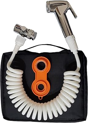 Shattaf de voyage - portable, facile à installer et réutilisable - adaptateur